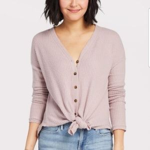 Allison Joy Button Front Thermal